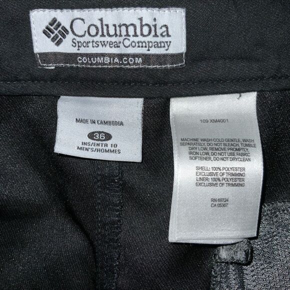 Columbia Pleated Front Shorts Mens Size 36 - Picture 4 of 4